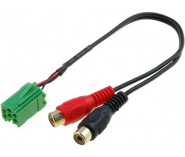 Cablu adaptor Aux RCA Renault 2007- PER. PIC. C7001-RCA