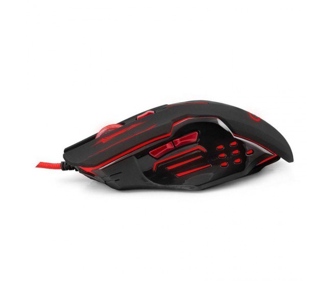 Mouse optic USB gaming 800-12400 DPI 6 butoane rosu ESPERANZA