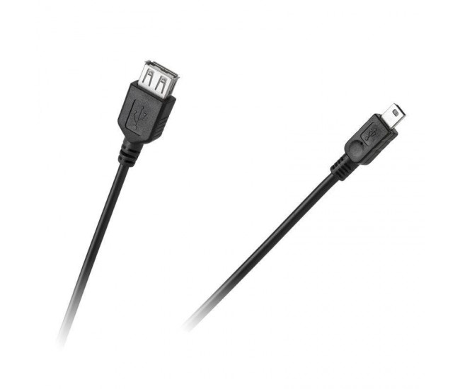 Cablu miniUSB 1m USB mama - mini USB tata Cabletech