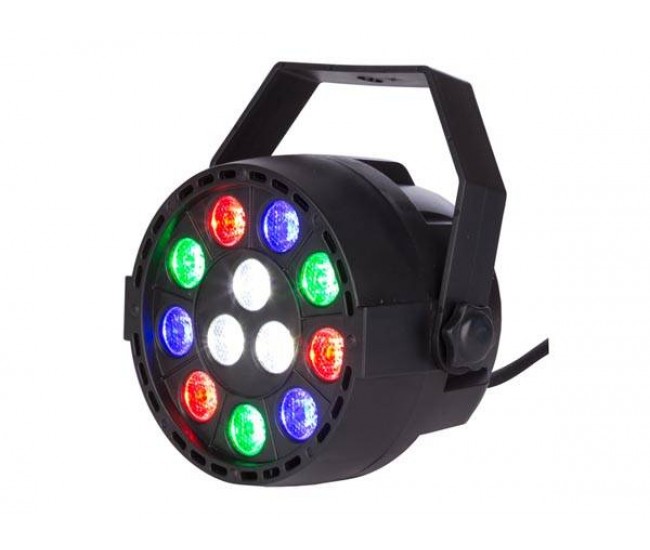 Proiector jocuri de lumini mini LED 9x 1W RGB +3x 1W alb Velleman