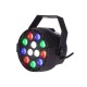 Proiector jocuri de lumini mini LED 9x 1W RGB +3x 1W alb Velleman