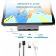 HUB USB type C - 1x HDMI + 1x USB 2.0 + USB type C PD 60W+ 1x Jack 3.5 mm Choetech HUB-M13