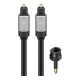 Cablu audio digital Toslink tata - Toslink tata 0.75m Goobay Plus