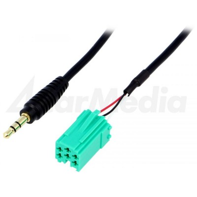 Adaptor Auxiliar Jack 3.5 mm Renault 4CarMedia