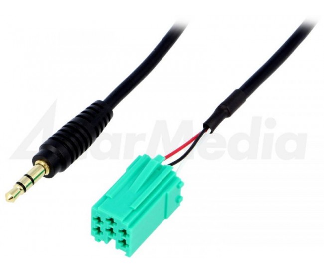 Adaptor Auxiliar Jack 3.5 mm Renault 4CarMedia