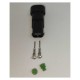 Set conector cablu Superseal 1.5 tata mufa 2 pin 2 pini inclusi + 2 garnituri incluse IP67 TE Connectivity 282104-1-SET-M