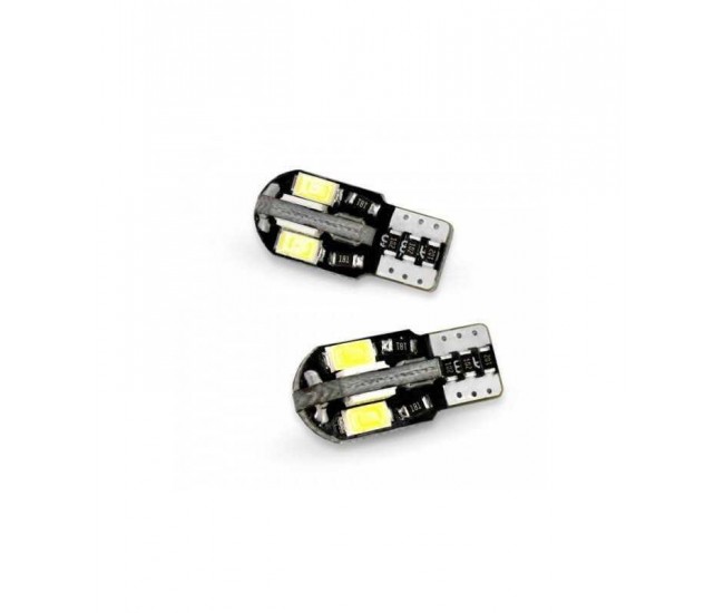 LED SMD de Pozitie CANBUS T10 5WW 12V 3W 240lm set 2buc Can113 Carguard