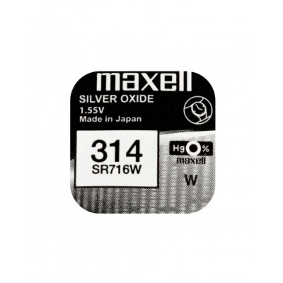 Baterie ceas Maxell SR716W V314 1.55V oxid de argint 1buc