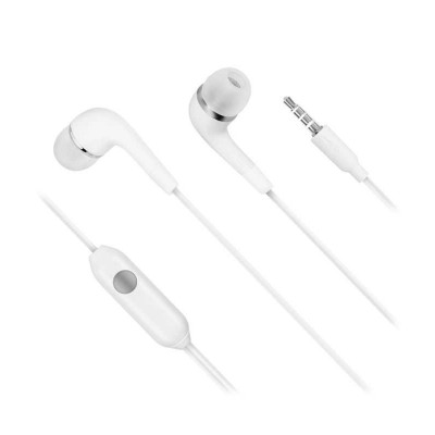 Casti IN-EAR cu microfon Jack 3.5 mm alb Kruger&Matz KMPB4