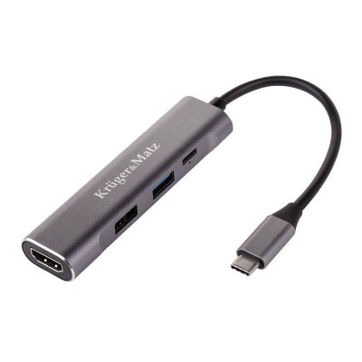 HUB USB Type C - HDMI USB3.0 USB 2.0 +USB Type C KRUGER&MATZ