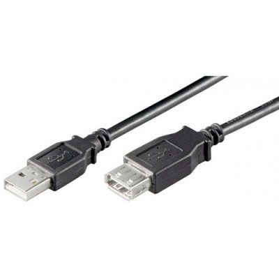 Cablu prelungitor USB 0.3m A tata la USB A mama cupru Goobay