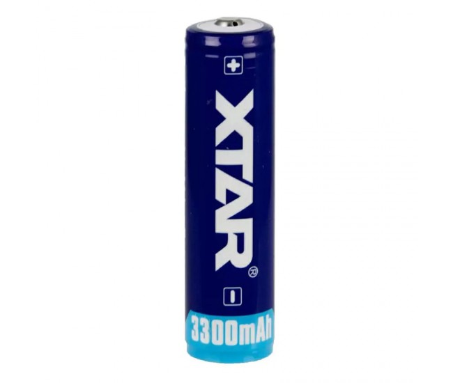 Acumulator 18650 Li-ion 3300mAh XTAR XT3300 cu protectie impotriva supraincarcarii/descarcarii profunde si scurtcircuitului