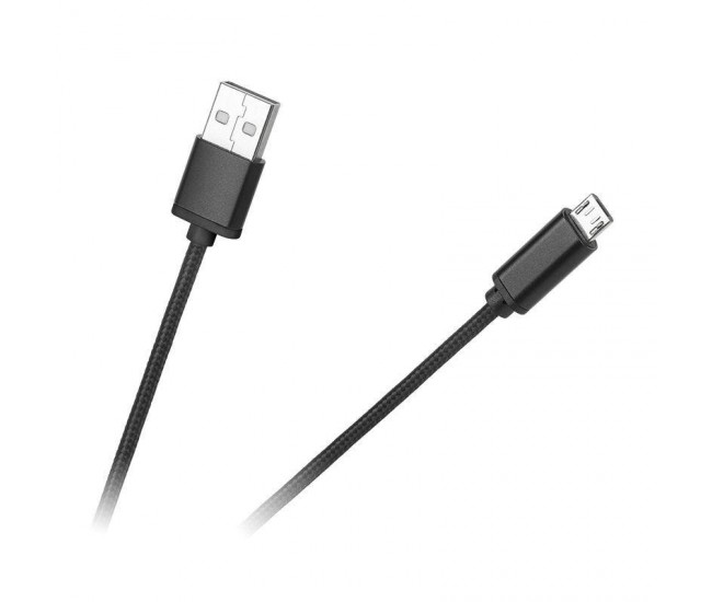 Cablu micro USB - USB 1m negru M-LIFE