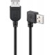 Cablu prelungitor USB 2.0 Hi-Speed A tata 90 - A mama drept 0.3m Goobay