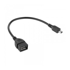 Cablu adaptor pentru casa de marcat fiscala cu functie OTG mini USB tata - USB mama 15cm Conecto