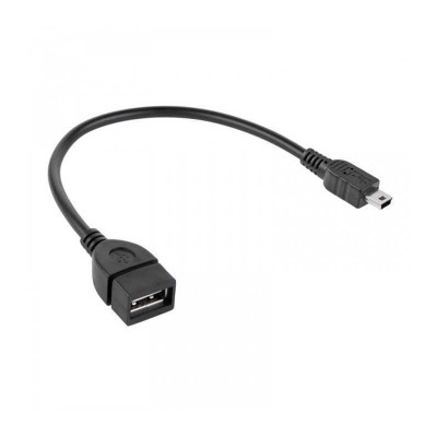 Cablu adaptor pentru casa de marcat fiscala cu functie OTG mini USB tata - USB mama 15cm Conecto