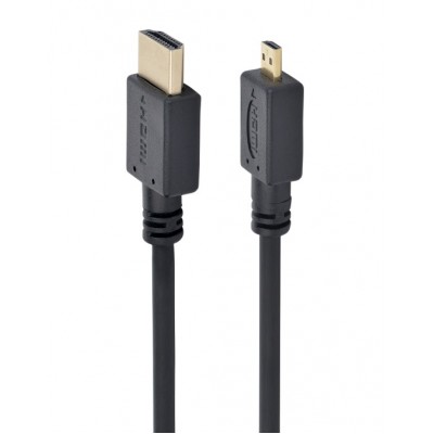 Cablu HDMI 2.0 - micro HDMI 3m 4K negru 32AWG GEMBIRD CC-HDMID-10