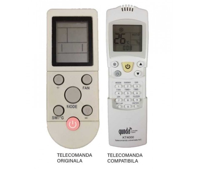 Telecomanda Aer Conditionat Daewo Romstal YKR-F/06 similara cu originalul (258)