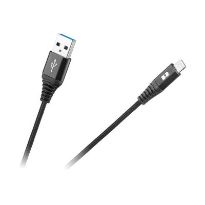 Cablu USB - Lightning 1m REBEL RB-6002-100-B