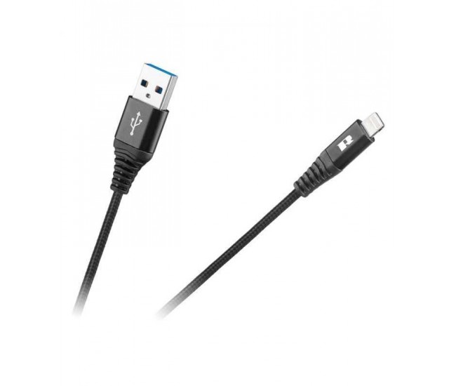 Cablu USB - Lightning 1m REBEL RB-6002-100-B