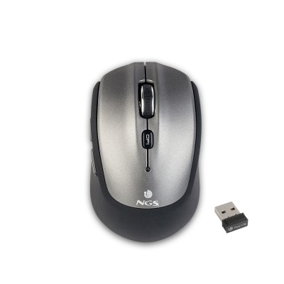 Mouse FRIZZDUAL bluetooth optic 1000/1600dpi gri NGS