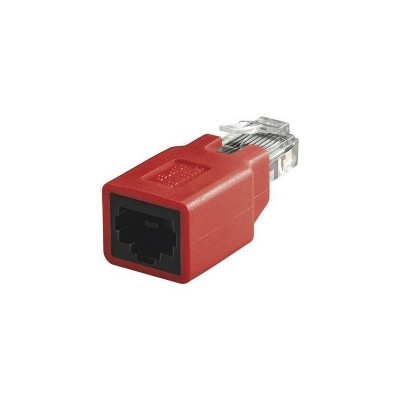 Adaptor crossover RJ45 tata la RJ45 mama Goobay