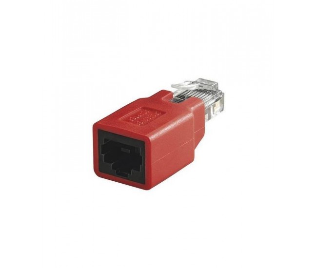 Adaptor crossover RJ45 tata la RJ45 mama Goobay