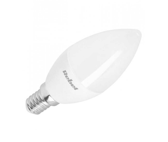 Bec LED E14 8W 760lm 3000K 230V REBEL ZAR0523