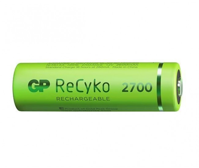 Set acumulatori R6 AA NiMh 2700mAh 4buc GP ReCkyo