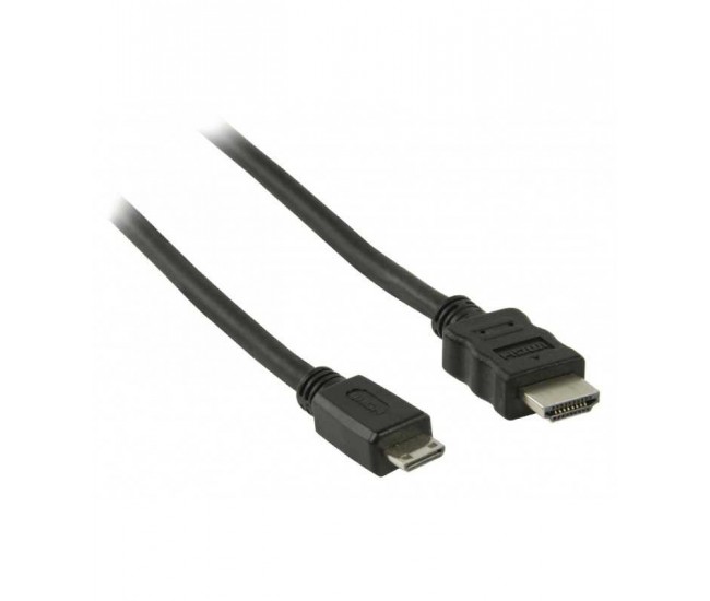 Cablu mini HDMI de mare viteza cu Ethernet HDMI - HDMI mini 1m 4K 3D Valueline