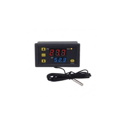 Termostat Microcomputer Temperature Controller 100-240V - Releu 10A/250V 20A/12V cu DISPLAY LCD 50-120 C