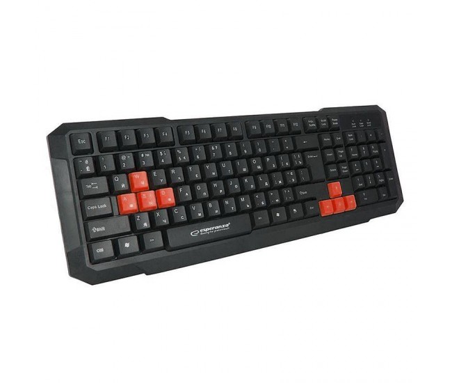 Tastatura gaming rosu ASPIS ESPERANZA