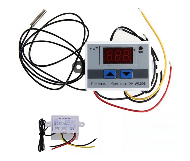 Termostat LCD temperatura XH-W3001 110-230V -50°C - +110°C