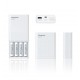 Eneloop Incarcator USB & boster include acumulatori 4x AA(R6) 1900mAh Panasonic K-KJ87MCC40USB