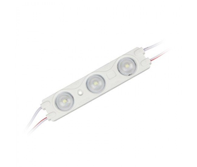 Modul 3 LED-uri 1.5W SMD2835 alb rece IP67