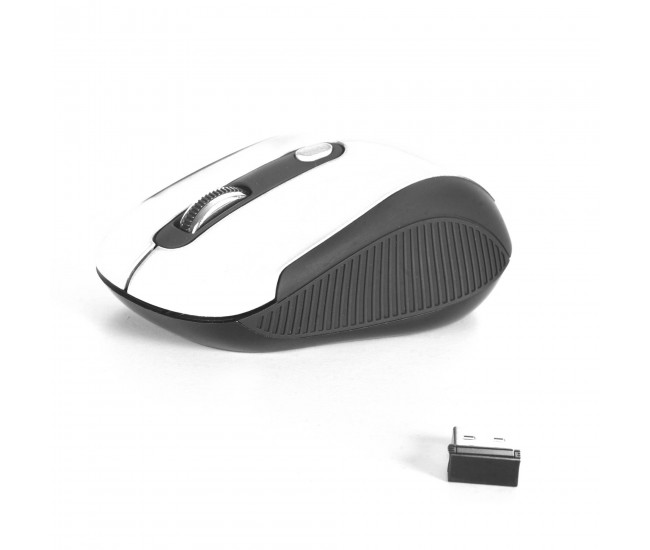 Mouse wireless optic USB 800/1600dpi alb NGS