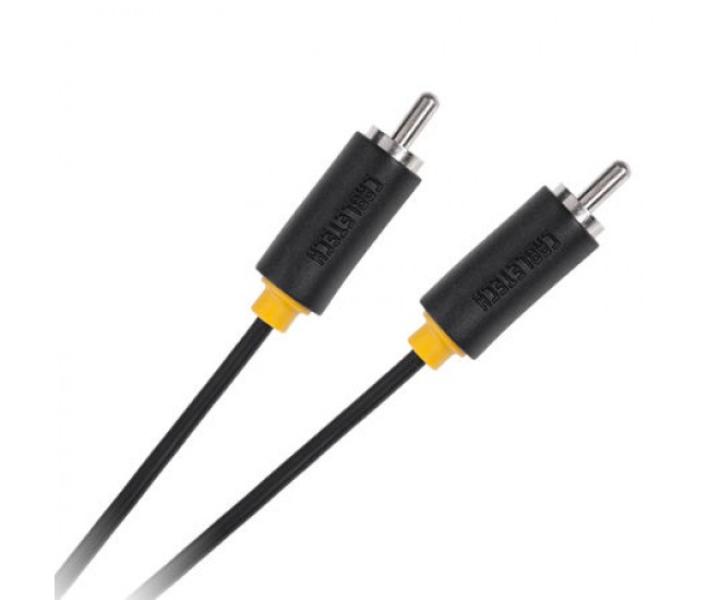 Cablu 1x RCA - 1x RCA 1.8m tata-tata Cabletech KPO3953-1.8