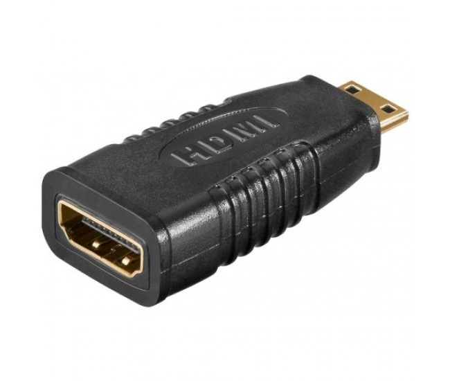 Adaptor mini HDMI la HDMI mama Goobay