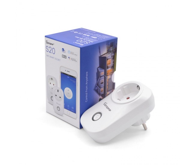 Priza SMART WiFi SOCKET 90-250V 10A SONOFF S20