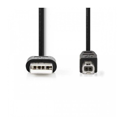 Cablu USB 2.0 Nedis USB-A tata - USB-B tata 2m