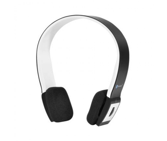 Casti bluetooth stereo cu functie HEADSET negre QUER