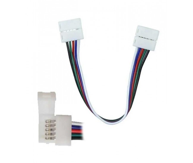 Conector banda LED flexibil 5050 RGB+ALB 5 fire V-TAC