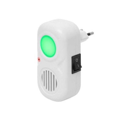 Alarma cu ultrasunete de indepartare insecte zburatoare / tantari cu lumina de noapte Home UH11