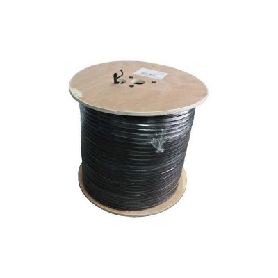 Cablu coaxial RG6 cu sufa 75R cupru ecranat cu folie Al +fire CUPRU 48x0.12mm Well