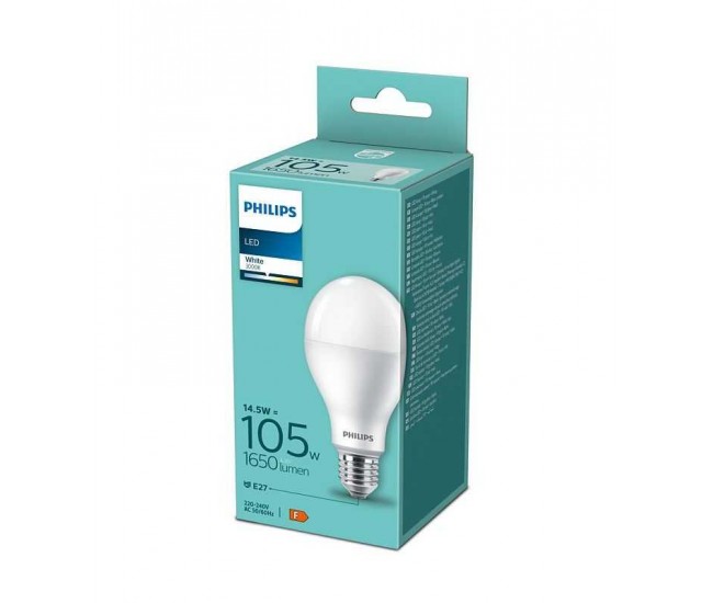 Bec LED Philips E27 A67 14.5W (105W) 1650lm lumina calda 3000K 929002003896