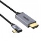 Cablu USB Type C 90grade - HDMI 1.8m Choetech XCH-1803