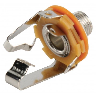 Conector 6.35 mm stereo jack mama montabil pe panou Valueline