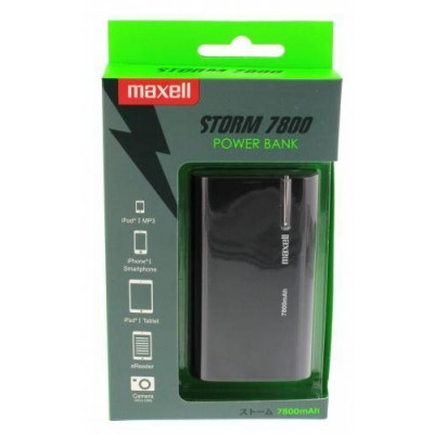 Acumulator extern PowerBank 7800mAh negru Maxell