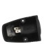 Adaptor aplicat 1x soclu bricheta auto negru SCI A13-142HS