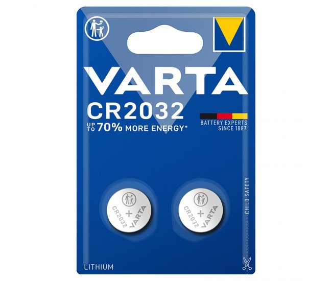 Baterie CR2032 Varta 2buc